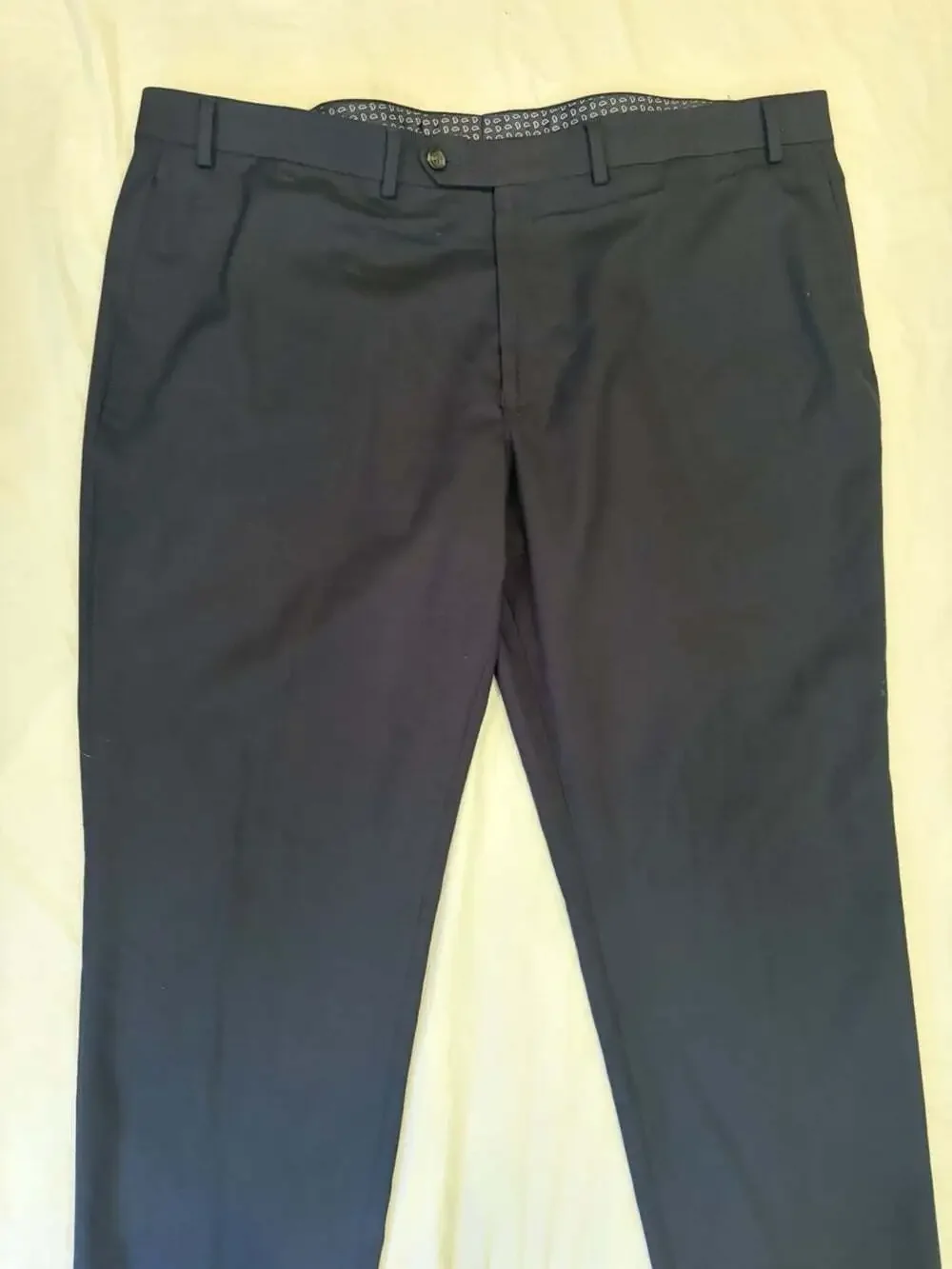 Lauren Ralph Lauren Pants Men's 42x30 Navy Flat Front